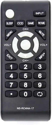 Vista 3 de NS-RC4NA-17 NSRC4NA17 - Remoto de repuesto compatible con Insignia TV NS-40D510MX17 NS-24D510NA17 NS-32D310MX17 NS-32D310NA17 NS-32D311NA17