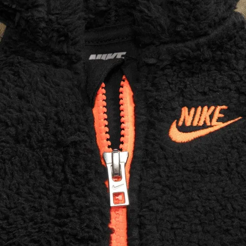 Vista 2 de Nike Overol con capucha de sherpa sintético para bebé