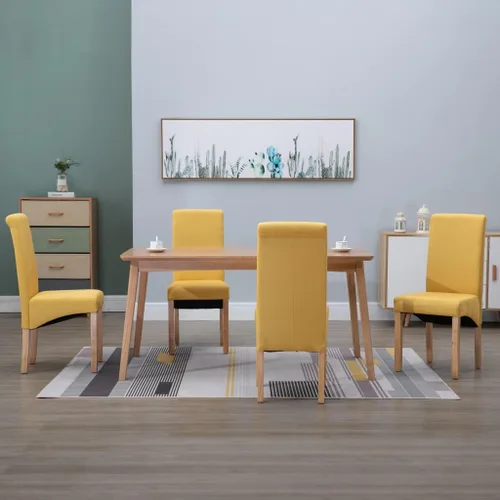 Vista 18 de Dining Chairs 2 Pcs Black Fabric,Living Room Dining Chairs,Counter Dining Chairs Suitable for Daily Dining Or Special Events Such As Meetings