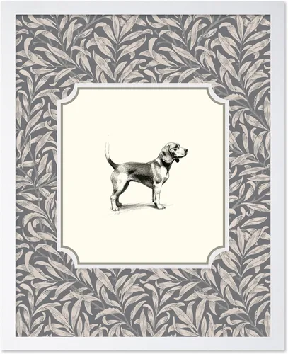 Vista 51 de Poster Master Póster Vintage de Cocker Spaniel Inglés - Impronta Retro de Perro - Arte Floral - Arte de Cachorros - Arte para Amantes de Animales
