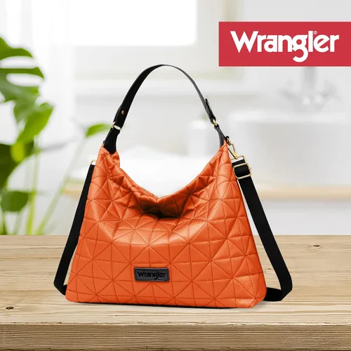 Vista 2 de Wranger Hobo acolchado grande para mujer