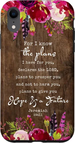 Vista 25 de for I Know The Plans I Have for You - Funda cristiana para iPhone 17 de Jeremías 29:11