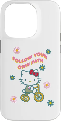 Vista 17 de iPhone 13 Pro Max Sigue tu propio camino con funda Hello Kitty