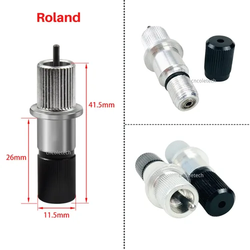 Vista 3 de 1 soporte +15 piezas 5x30+5x45+5x60 cuchillas para Roland vinilo cortador cuchilla titular