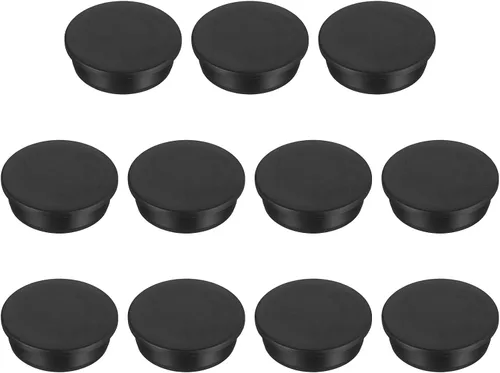 Vista 159 de MECCANIXITY - Tapones de silicona en forma de T (26mm, 1 pulgada de diámetro), color negro