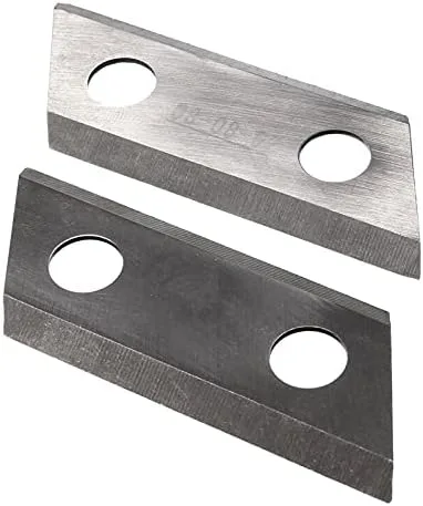 Vista 6 de 2 unids/set metal jardín trituradora cuchillas cortadores Set para Eco ES1600 para McCulloch MCS2001