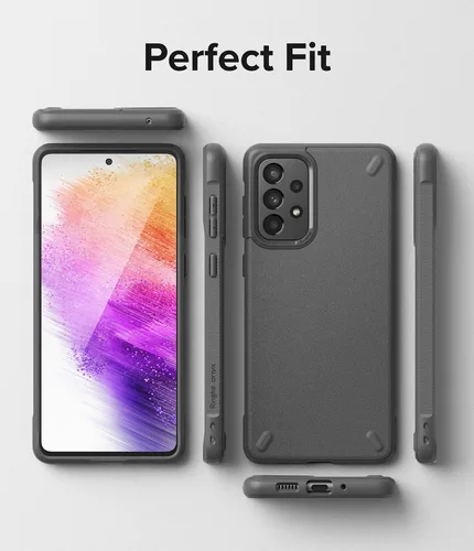 Vista 8 de Ringke Onyx - Funda compatible con Samsung Galaxy A73 5G (2022), a prueba de golpes, resistente, antideslizante, flexible, funda de poliuretano