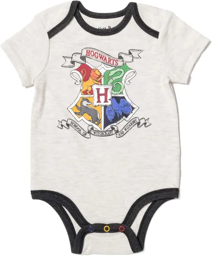 Vista 2 de Harry Potter Hogwarts - Conjunto de traje de 3 piezas para bebé conjunto de pantalones y sombrero