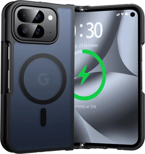 Vista 55 de Serie Soft Touch para Funda Google Pixel 7a, [Antihuellas] [Ajuste Delgado] con Protección Militar Borde de Silicona [A Prueba de Golpes]