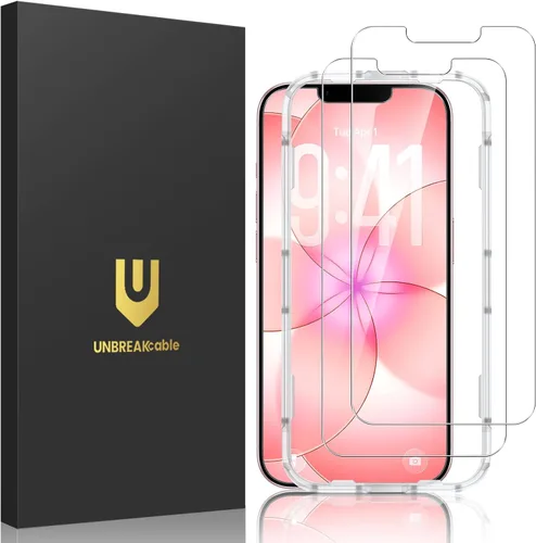 Vista 10 de UNBREAKcable Protector de pantalla de vidrio templado inastillable para iPhone SE 2022/SE 2020, iPhone 8/7 [2 unidades] [99.99% transparente HD]