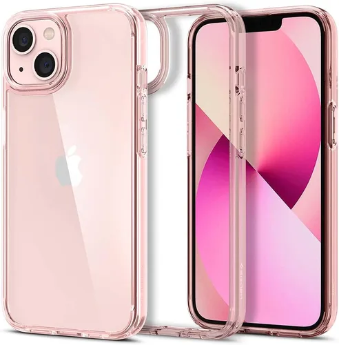 Vista 83 de Spigen Funda para iPhone 12 Mini, ultra híbrida, sin anillo magnético, antiamarilleo, transparente