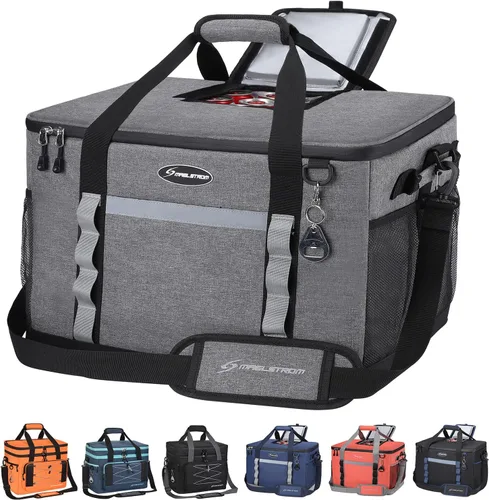 Vista 11 de Maelstrom Bolsa de enfriamiento suave, 35/55/75 latas enfriador de playa con acceso abatible Lightweight, 5-layer Insulation, 12H Cold, Leakproof