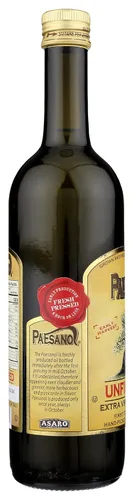 Vista 6 de Paesanol Aceite de oliva virgen extra orgánico, sin filtrar, alto polifenol, primera calidad prensado en frío, recogido a mano, cosecha temprana