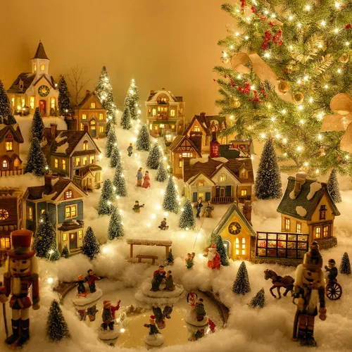 Vista 7 de Decoración de nieve falsa de Navidad, nieve artificial esponjosa, manta de nieve de algodón resistente a la llama para interiores, ideal para pueblo