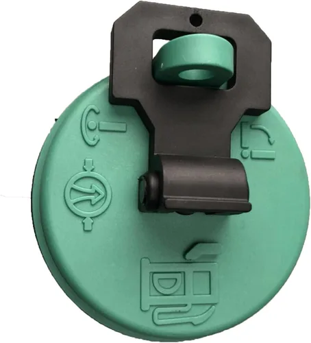 Vista 4 de Tapa de combustible 201-0330 2010330 compatible con retroexcavadora Caterpillar CAT 416D 420D 424D 428D 430D 432D 438D 442D