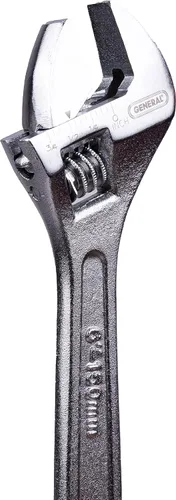 Vista 6 de General Tools Juego de llaves ajustables, 3 piezas, plata