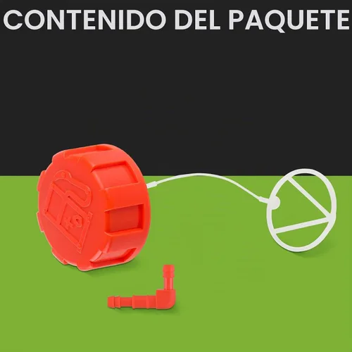 Vista 9 de P021040430 Conjunto de tapa de combustible de gas para Echo SRM-225 PAS-225 GT-225 Recortadora de cuerdas B-2-67