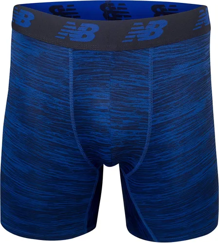 Vista 2 de New Balance Men's Premium Performance 9" Boxer Brief Underwear (2 Pack)