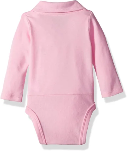 Vista 2 de Hanes Ultimate Baby Flexy - Conjunto de 2 piezas pantalón con body polo de manga larga