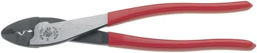 Vista 5 de Klein Tools Paquete de cortadores de cables y herramienta crimpadora Cortador de cables Journeyman + herramienta de engaste para terminales