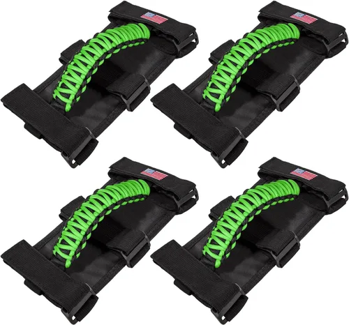 Vista 34 de Asas de agarre para Jeep Wrangler JK JKU JL JLU TJ YJ Sports Sahara Freedom Rubicon Unlimited Gladiator JT 1955-2023 UTV ATV Accesorios Premium 550