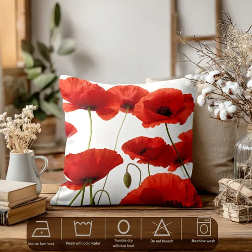 Vista 86 de Batmerry Autumn Pumpkin Templeton Throw Pillow Covers, Green Leaves Paths Forests Decorative Pillow Covers Digital Printing Blended for Couch Sofa