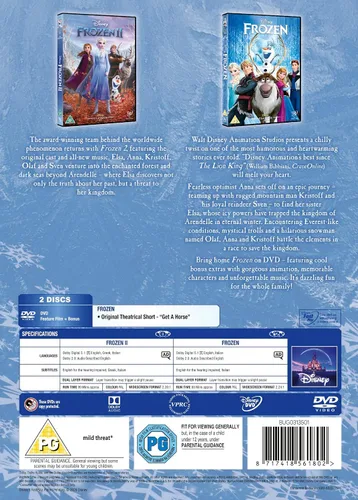 Vista 3 de Frozen Doublepack DVD 2019
