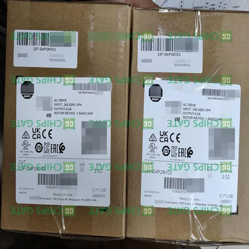 Vista 2 de 22F-D4P2N103 4M 1.5 kW 2 AC Drive Nueva fábrica sellada