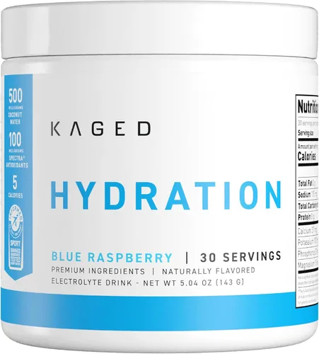 Vista 12 de Kaged Polvo de Hidratación con Electrolitos Hydracharge Manzana Lima Bebida Deportiva para Hombres y Mujeres Pre, Post, Intra Entrenamiento