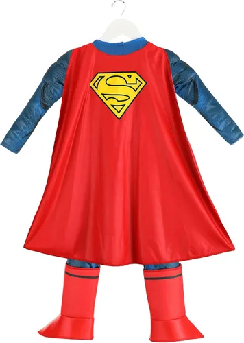Vista 3 de DC Comics Superman Deluxe Disfraz para niños