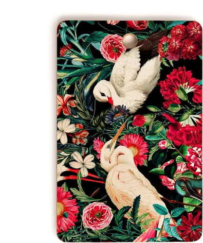 Vista 34 de Society6 Tabla de Cortar de Bambú - Decoración de Cocina de Burcu Korkmazyurek - Tablas de Cortar Únicas para Cocina, 29.2 cm x 29.2 cm x 1.3 cm