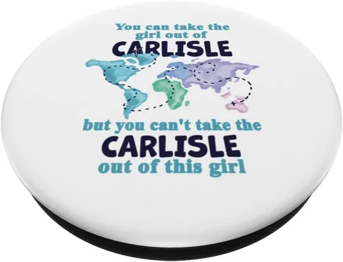 Vista 2 de Relocation From Carlisle - Proud Girl From Carlisle PopSockets Swappable PopGrip