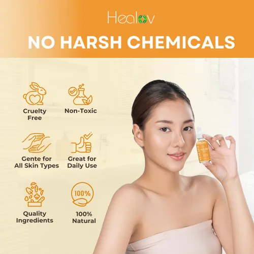 Vista 5 de Suero de ácido kójico – Removedor de manchas oscuras para rostro y cuerpo – Iluminador de la piel para manchas, hiperpigmentación, decoloración