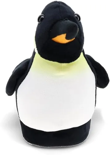 Vista 4 de Happy Feet Pantuflas de animales para adultos y niños, acogedoras y cómodas, suela de goma resistente, plantilla gruesa de espuma viscoelástica