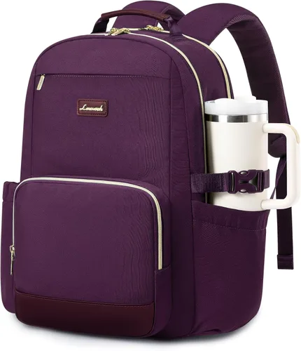 Vista 50 de LOVEVOOK Mochila para laptop para mujer, 15,6 pulg.