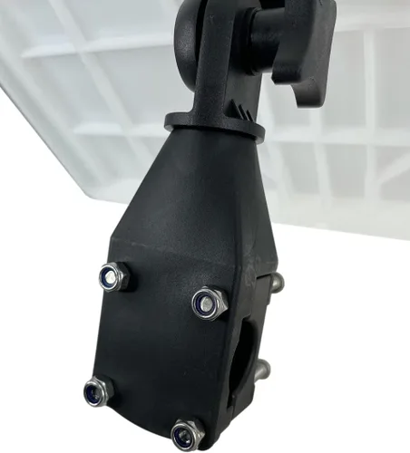 Vista 7 de Pactrade Marine Tabla de cortar de cebo para barco, mesa de filete de limpieza de peces ajustable con compartimentos, ranuras para cuchillos