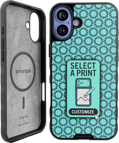Vista 108 de Smartish® Funda delgada para iPhone 13 Pro - Gripmunk - [ligera + protectora] Funda de agarre fina - Black Tie Affair