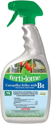 Vista 2 de Fertilome (16012) Caterpillar Killer with Bt Biological Insecticide, OMRI Listed (16 oz.)