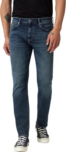 Vista 97 de Mavi Jake - Jeans para hombre, tiro regular, pierna ajustada