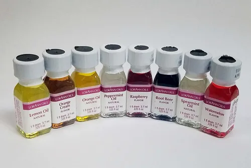 Vista 7 de LorAnn SS Paquete #1 de 12 sabores frutales en botellas de 1 adarme (.0125 fl oz - 3.7ml)