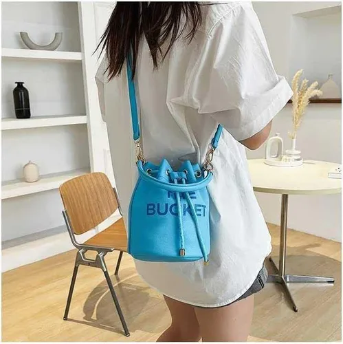 Vista 4 de ZXMTYB Bolsos de mujer de moda con cordón para mujer, bolso cruzado con letras casuales