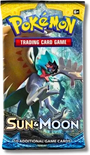 Vista 2 de Pokemon TCG: Sun y Moon paquete potenciador colección Luna (4 unidades)