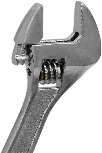 Vista 5 de Llave ajustable pequeña de 2,5 pulgadas, herramienta de llave de Plateado