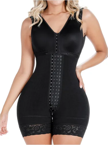 Vista 14 de Sonryse Tummy Tuck Post Surgery Compression Garment Stage 2 BBL Faja Shapewear for Women Tummy Control Fajas Colombianas Beige - Cremallera