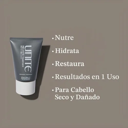 Vista 2 de UNITE Hair Tratamiento RE:UNITE, 4 onzas