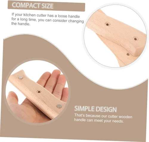 Vista 5 de DOITOOL Mango de corte de repuesto para cuchillo de cocina, diseño antideslizante, ligero y resistente para cortar