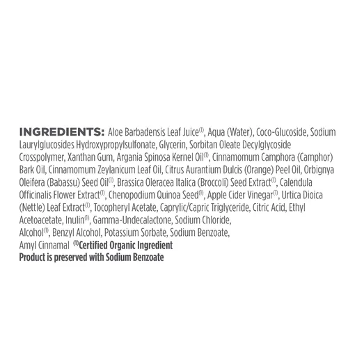 Vista 3 de Avalon Organics Champú, vinagre de sidra de manzana de brillo suave, 11 onzas (paquete de 6)