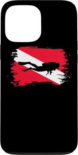 Vista 24 de Funda con bandera de buceo para iPhone 16
