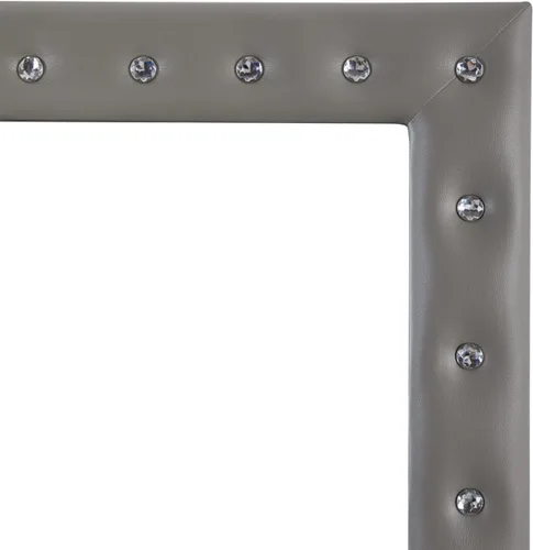 Vista 6 de Espejo alto de cuerpo completo de gran tamaño, espejo copetudo de cristal de longitud completa, enormes espejos para dormitorio, espejo de pie