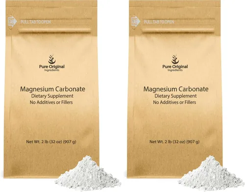 Vista 8 de Pure Original Ingredients Carbonato de magnesio (1 lb) Suplemento de magnesio, sin OMG, multiusos